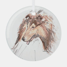 Collie van Hevener Ornament