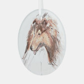 Collie van Hevener Ornament (Voorkant links)