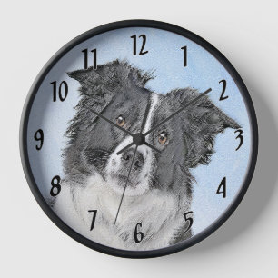 Collie-verf aan de rand - Kute Original Dog Art
