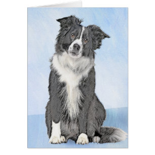 Collie-verf aan de rand - Kute Original Dog Art