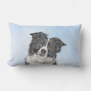 Collie-verf aan de rand - Kute Original Dog Art Kussen