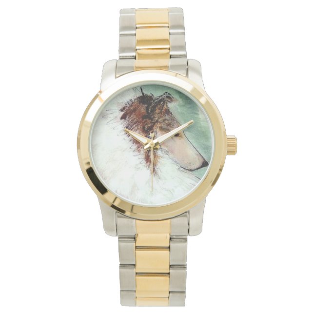 Collie Watch van Hevener Horloge (Voorkant)