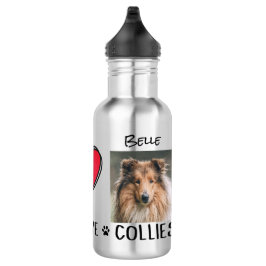 Collie Waterfles Hondenliefhebbers Waterfles