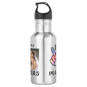 Collie waterfles voor hondenliefhebbers (Achterkant)