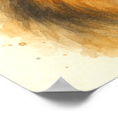 Collie Waterverf Portret - Geliefde Dog Art Poster (Hoek)