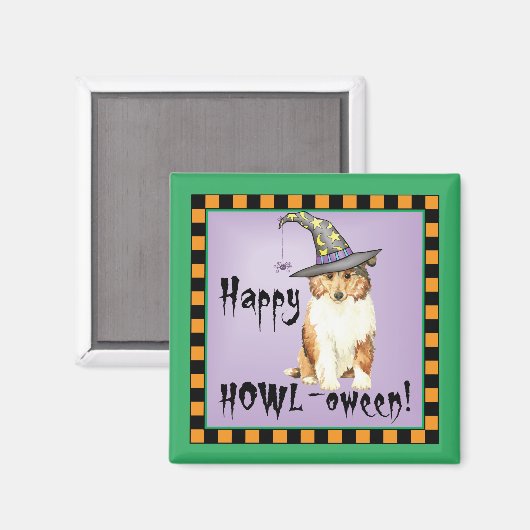 Collie Witch Magneet (Voorkant / Achterkant)