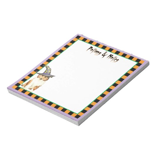 Collie Witch Notitieblok (Linkerzijde)