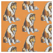colliehond stof (Swatch)