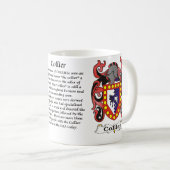 Collier Family Coat of Arms mok (Voorkant rechts)