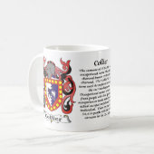 Collier Family Coat of Arms Mok (Voorkant links)