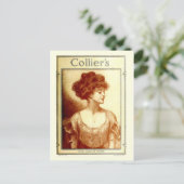 Collier's magazine uit 1909, Gibson girl Briefkaart (Staand voorkant)