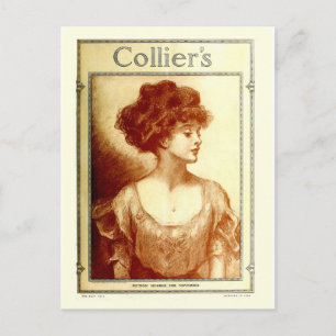 Collier's magazine uit 1909, Gibson girl Briefkaart