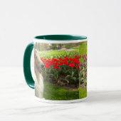 Collies en Tulpen Mok (Voorkant links)