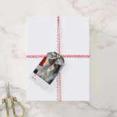 Collies ontmoeten Kerstmis Cadeaulabel (Met Touw)