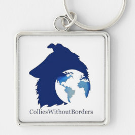 ColliesWithoutBorders logo Sleutelhanger