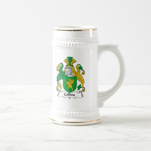 Collins Family Crest Bierpul (Rechts)