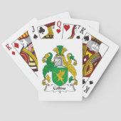 Collins Family Crest Pokerkaarten (Achterkant)