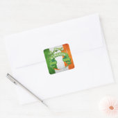 Collins Irish Shield Vierkante Sticker (Envelop)