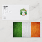Collins Irish Shield Visitekaartje (Voorkant / Achterkant)