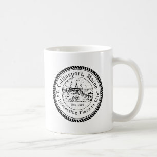 Collinsport, Maine Official Seal Koffiemok