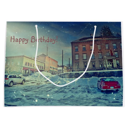 Collinsville Birthday Groot Cadeauzakje (Voorkant)