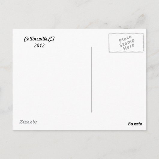 Collinsville Briefkaart (Achterkant)