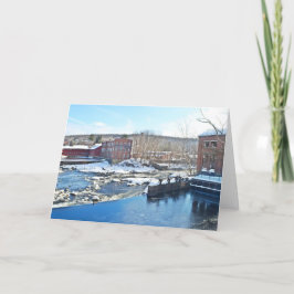 Collinsville Connecticut Notecard Kaart