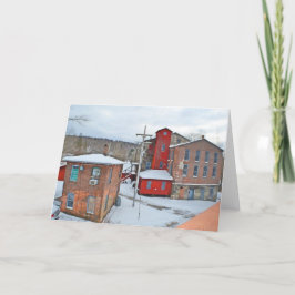 Collinsville Connecticut Notecard Kaart