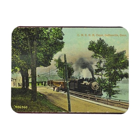 Collinsville Depot Magnet Magneet (Horizontaal)