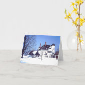Collinsville Homestead Notecard Kaart (Gele Bloem)