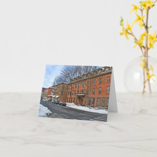 Collinsville Notecard Kaart (Gele Bloem)