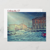 Collinsville Winter Scene Briefkaart (Voorkant / Achterkant)