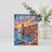 Collioure Frankrijk Briefkaart (Staand voorkant)