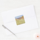 Collioure Landscape Vierkante Sticker (Envelop)