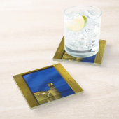 Collioure Lighthouse Glazen Onderzetter (Schuin)