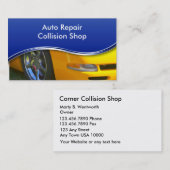 Collision Shop-Visitekaartjes Visitekaartje (Voorkant / Achterkant)