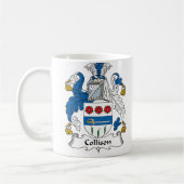 Collison Family Crest Koffiemok (Links)