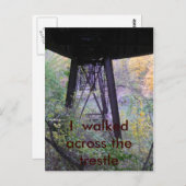 collison trestle briefkaart (Voorkant / Achterkant)