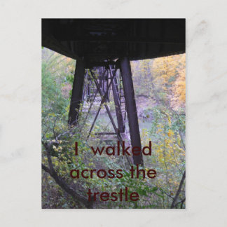 collison trestle briefkaart