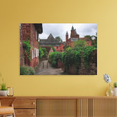 Collonges-la-Rouge, de rode dorpsdoek print (Insitu (Woonkamer))