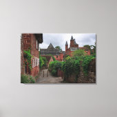 Collonges-la-Rouge, de rode dorpsdoek print (Voorkant)