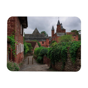 Collonges-la-Rouge, Frankrijk, rechthoekige magnee Magneet