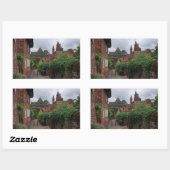 Collonges-la-Rouge, Frankrijk rechthoekige sticker (Vel)