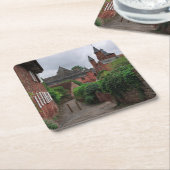 Collonges-la-Rouge, het onderzetter van het rode d (Schuin)