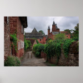 Collonges-la-Rouge, het poster van het rode dorp (Voorkant)