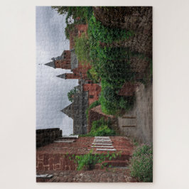 Collonges-la-Rouge, het rode dorp in Frankrijk Legpuzzel