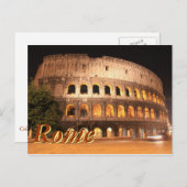 Colloseum in Rome Briefkaart (Voorkant / Achterkant)