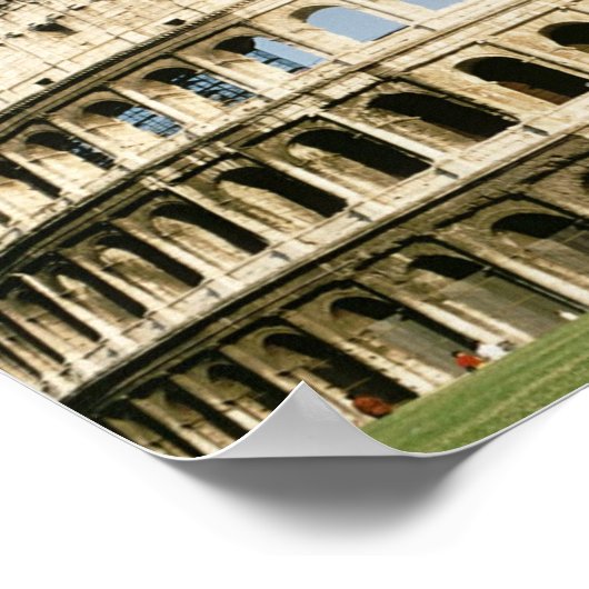 Collosseum, Rome Poster (Hoek)