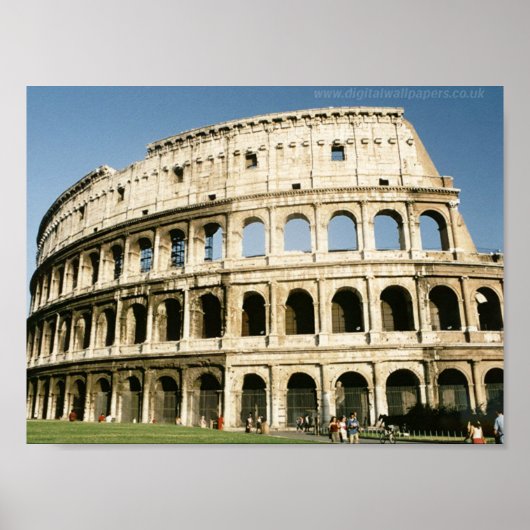 Collosseum, Rome Poster (Voorkant)