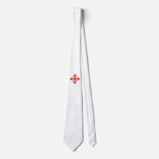 Collum-Foedus Crucis de Jerusalem Stropdas (Voorkant)